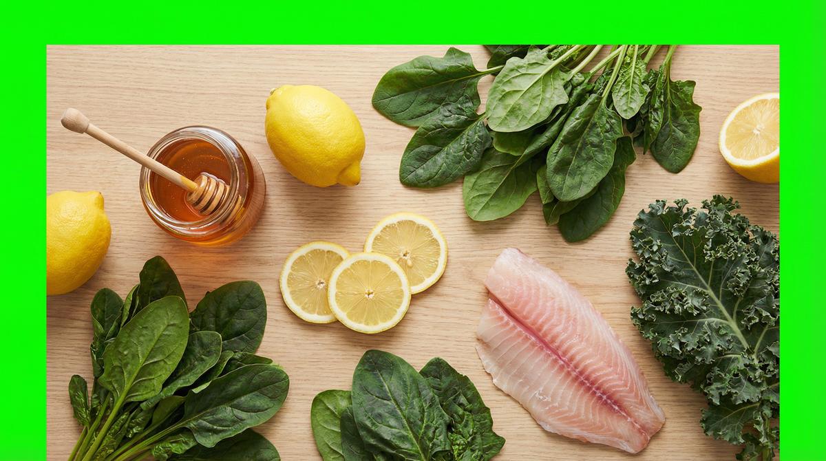 Fresh ingredients for elimination diet