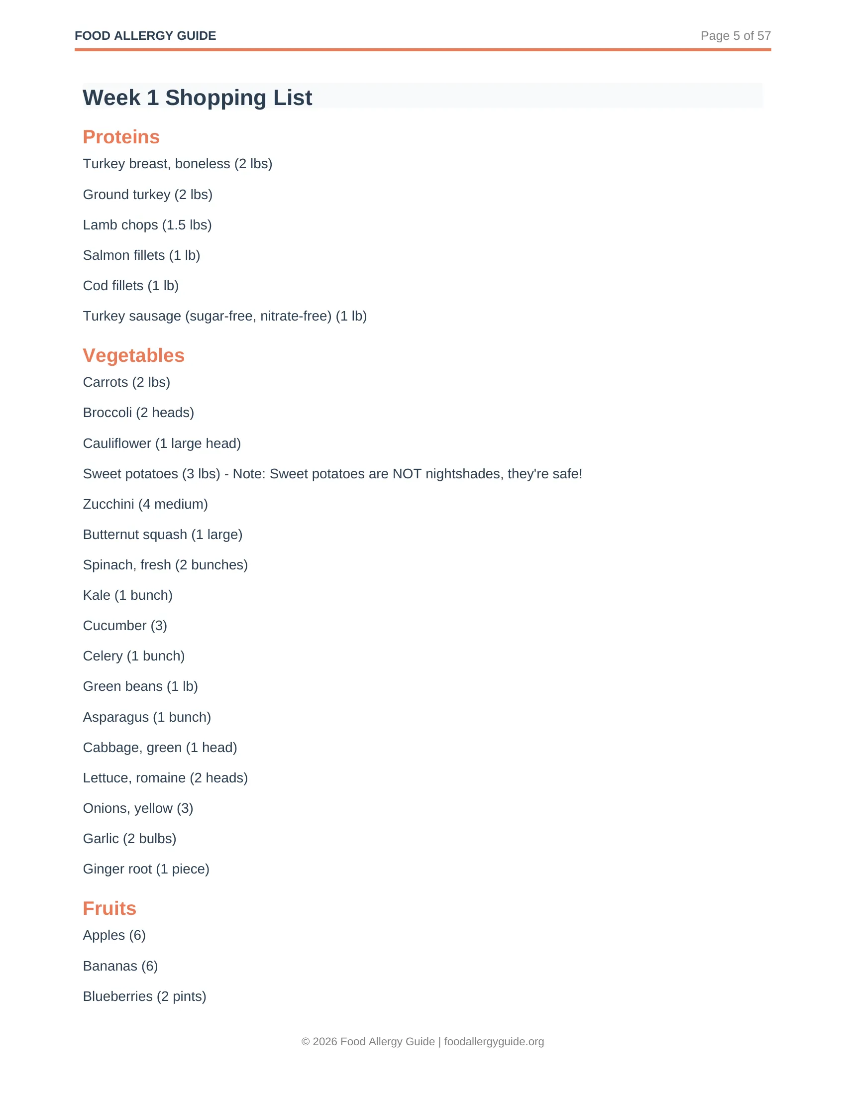 30-Day Elimination Meal Plan preview 2